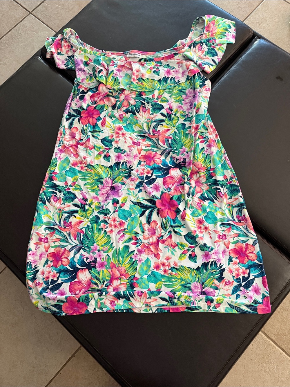 Tommy Bahama Floral Springs Off The Shoulder Spa Dress Coverup Sz XL